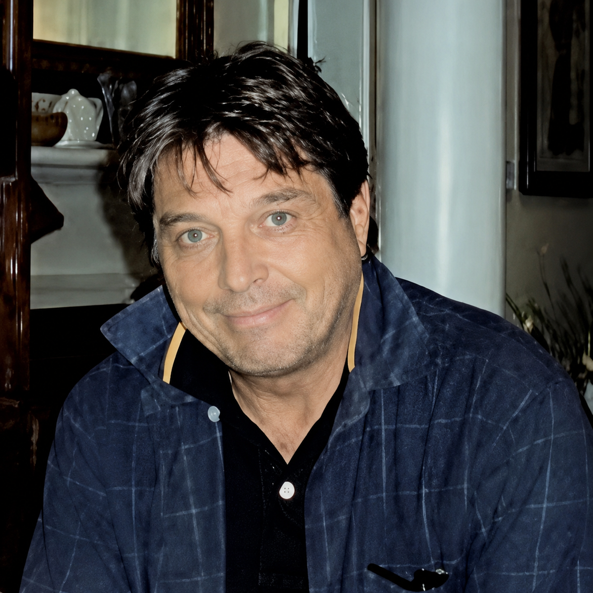 Photo of Lex George in a blue jacket